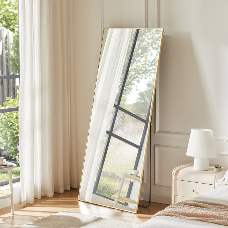 Mirta Rectangle Metal Full Length Mirror