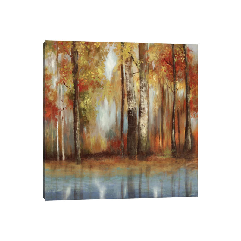 Soft Light II 1 Piece Painting on Canvas, 30.48 cm H x 30.48 cm W, Wrapped Canvas