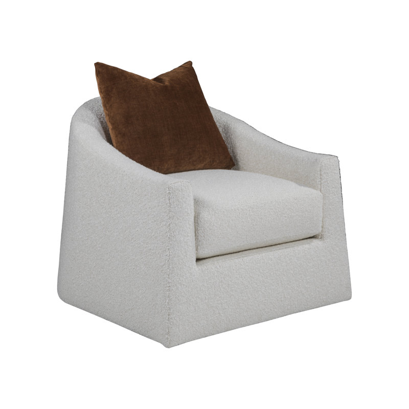 Fauteuil à coussin pivotant de 37 po de largeur Artistica Upholstery