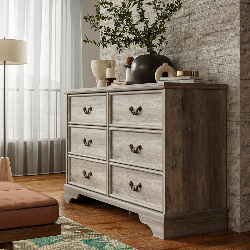 Commode 6 tiroirs 47 po