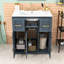 Armoire de meuble-lavabo moderne - rangement polyvalent avec compartiments, tiroir basculant-1662372738