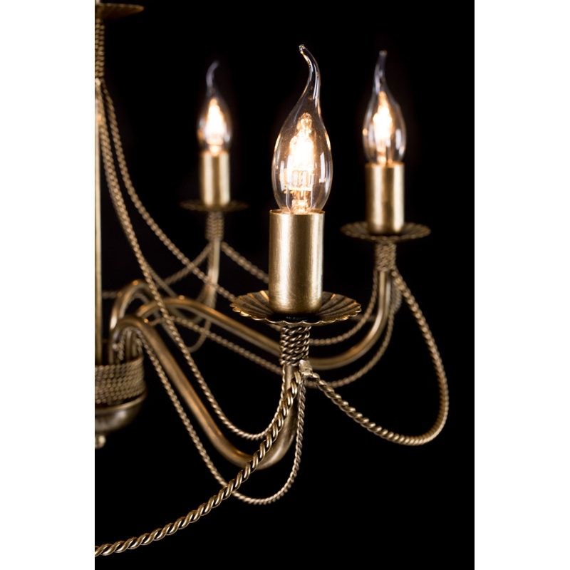 Josephina 6 - Light Candle Style Chandelier