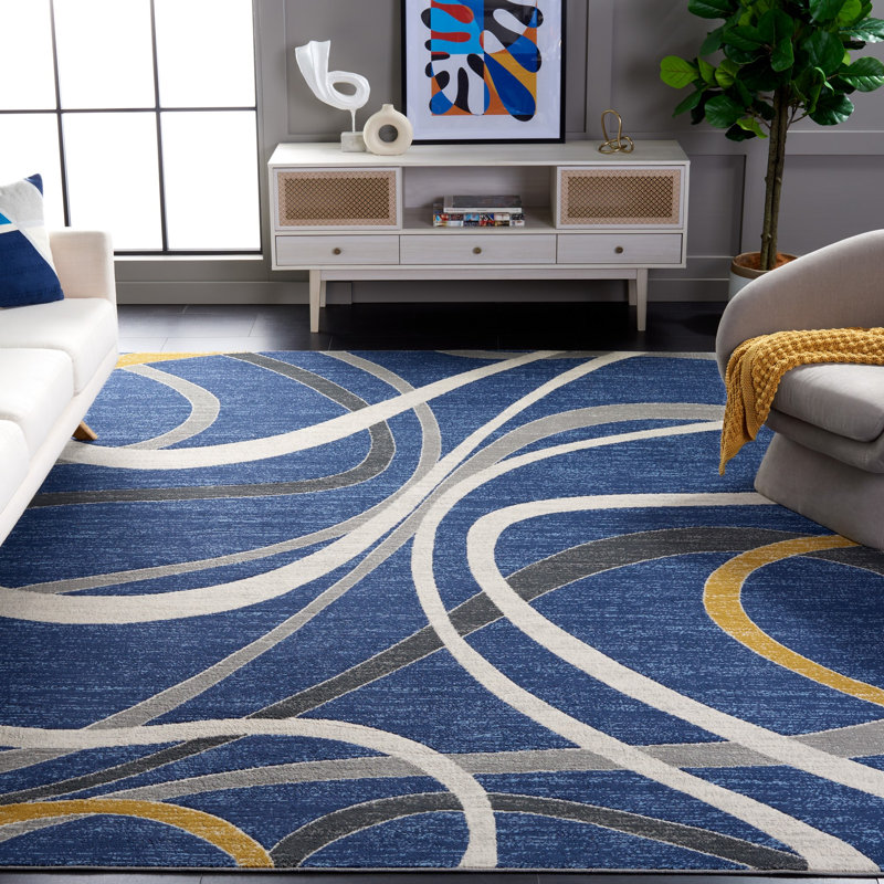 Gaudioso Performance Abstract Rug, Rectangle 8' x 10'