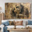 Noir et brun antique Bigfoot I - impression d'art mural Bigfoot-1906904109-2147214065