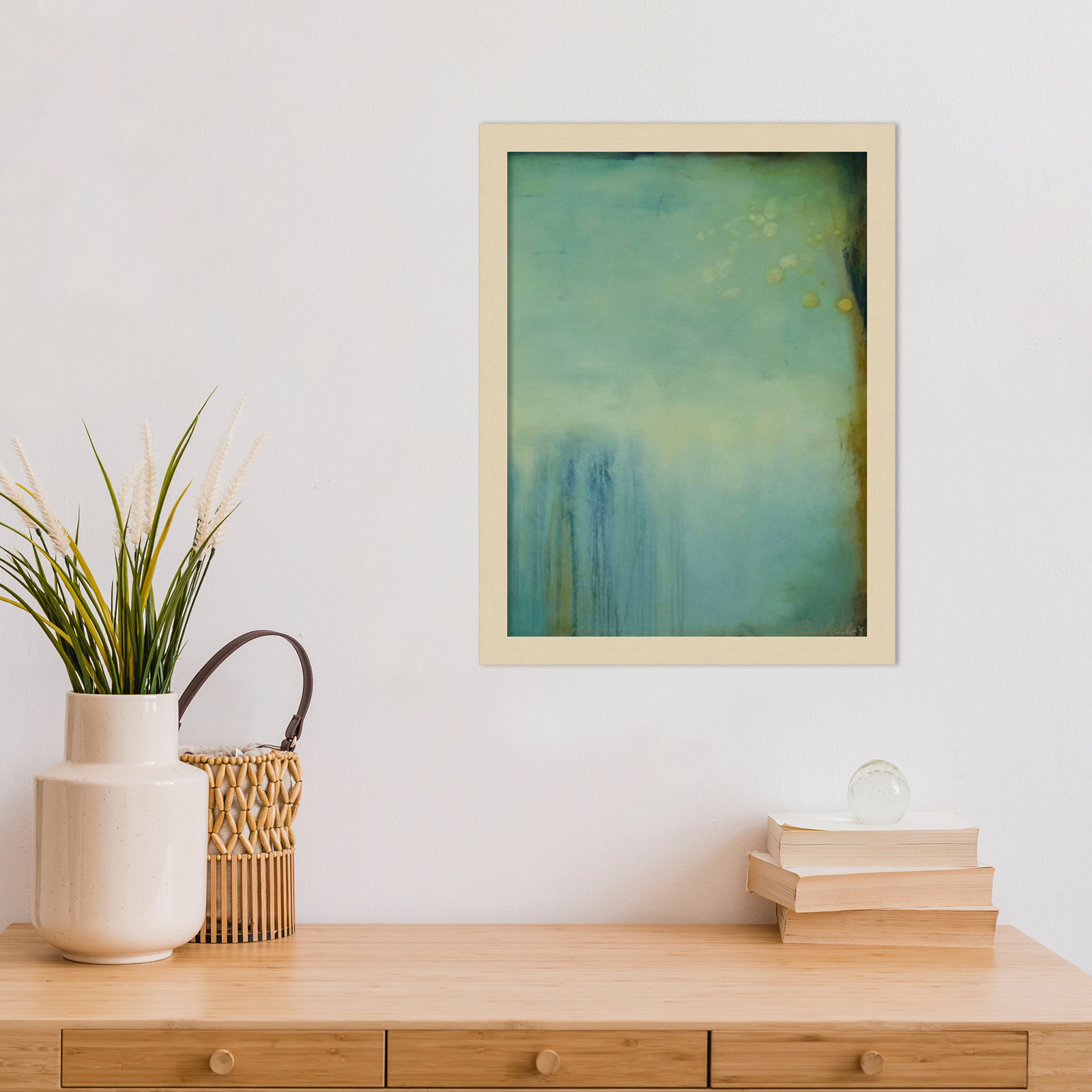 Whispering Souls II Print by Erin Ashley, Brown, 17" H x 13" W