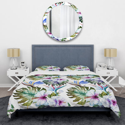 Ensemble de housse de couette Tropical