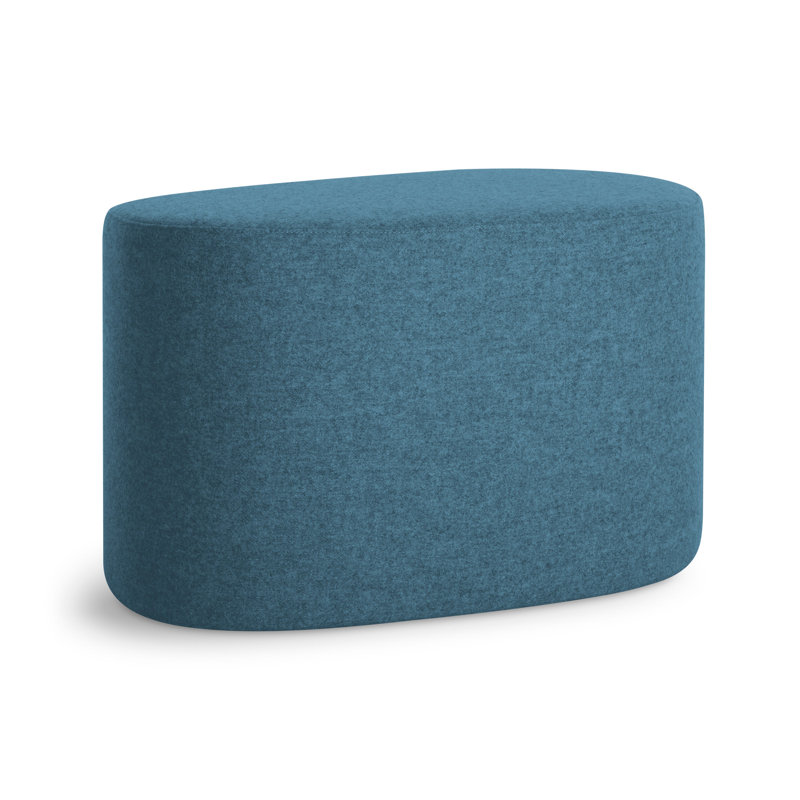 Swole Ottoman, Vesper Marine Blue
