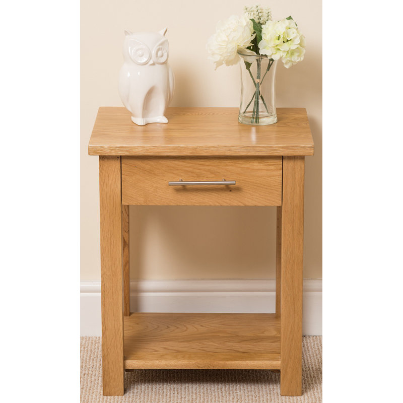 Solid Wood End Table