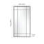 Brynnli Metal Flat Floor Mirror