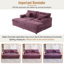 Double chaise longue surdimensionnée en fausse fourrure de 82 po avec ports USB et porte-gobelets 82 po-394971352