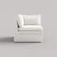 Fauteuil d'appoint d'angle rembourré et modulaire-642595659