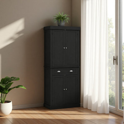 Garde-manger avec portes et tablettes, garde-manger, garde-manger autoportant