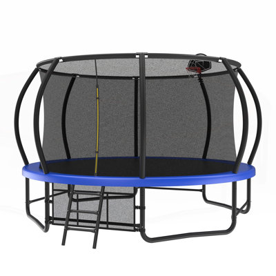 Outdoor Kids' Trampoline with Safety Assurance and After-Sales Service