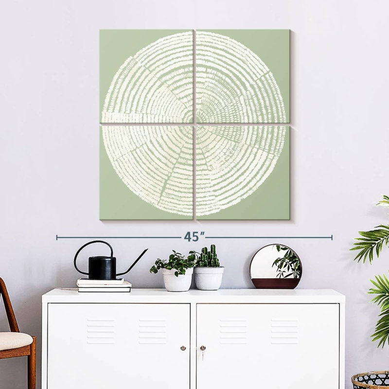 Avery Circles Of Life I, H 32 po x l 32 po