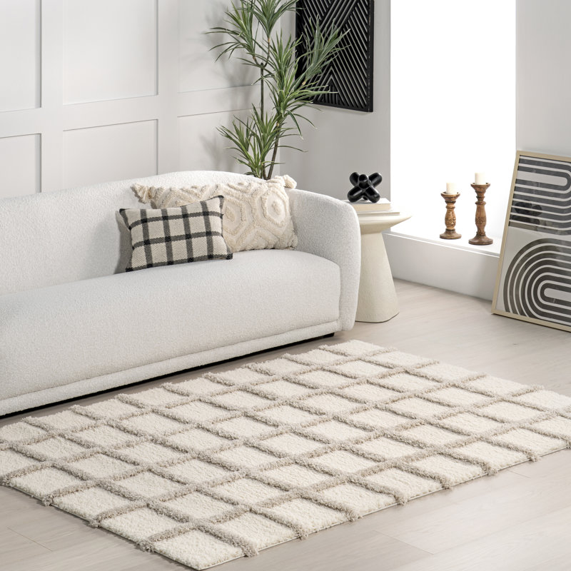 Tapis à poils longs Christabel, Rectangle 4 pi x 6 pi