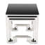 Exley Glass Top Sled Nesting Tables