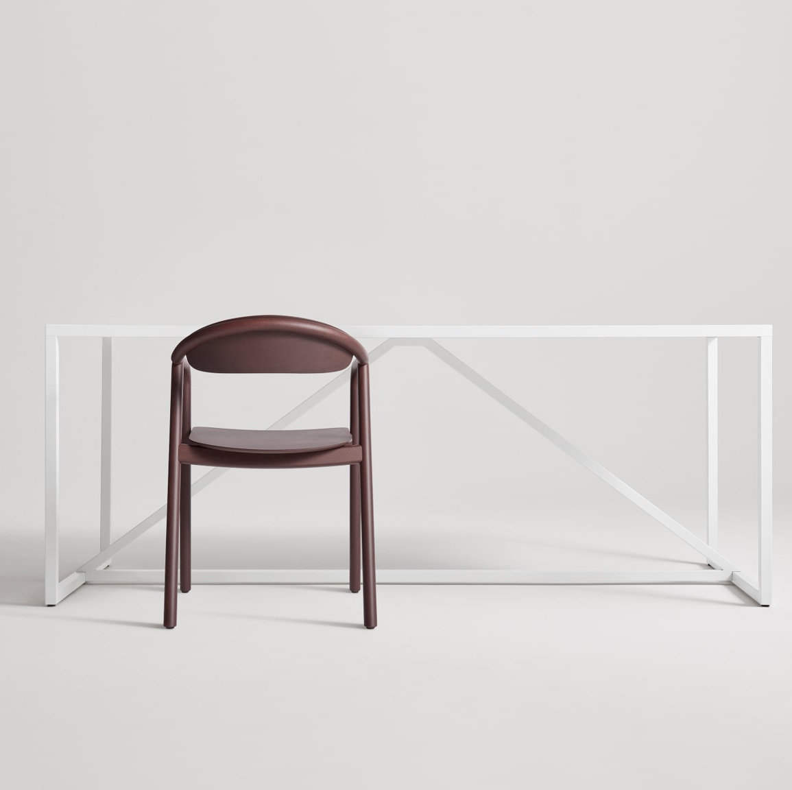 Dibs Dining Armchair, Oxblood