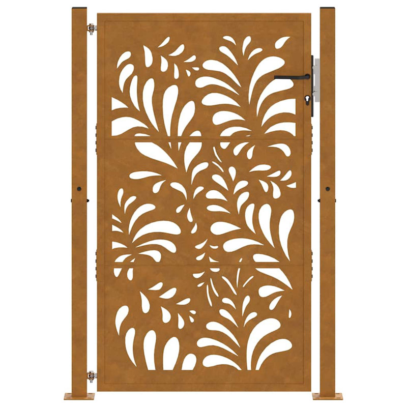 Steel Gate, Rusty, 155cm H x 105cm W