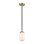 Luminaire suspendu 1 lumière à cône simple Saroyan