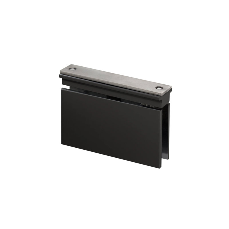 Charnière pivotante carrée FHC CAMGS06MB - noir mat