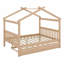 Lit en bois avec couchette-1065221603