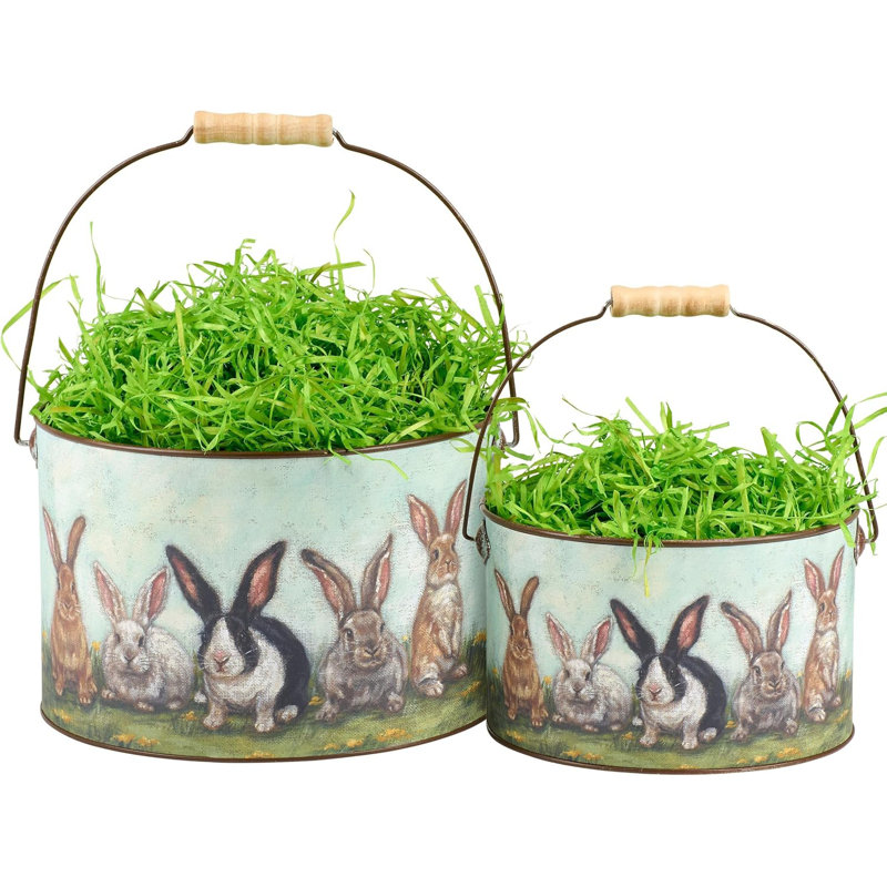  Ensemble de seaux Garden Bunny Friends