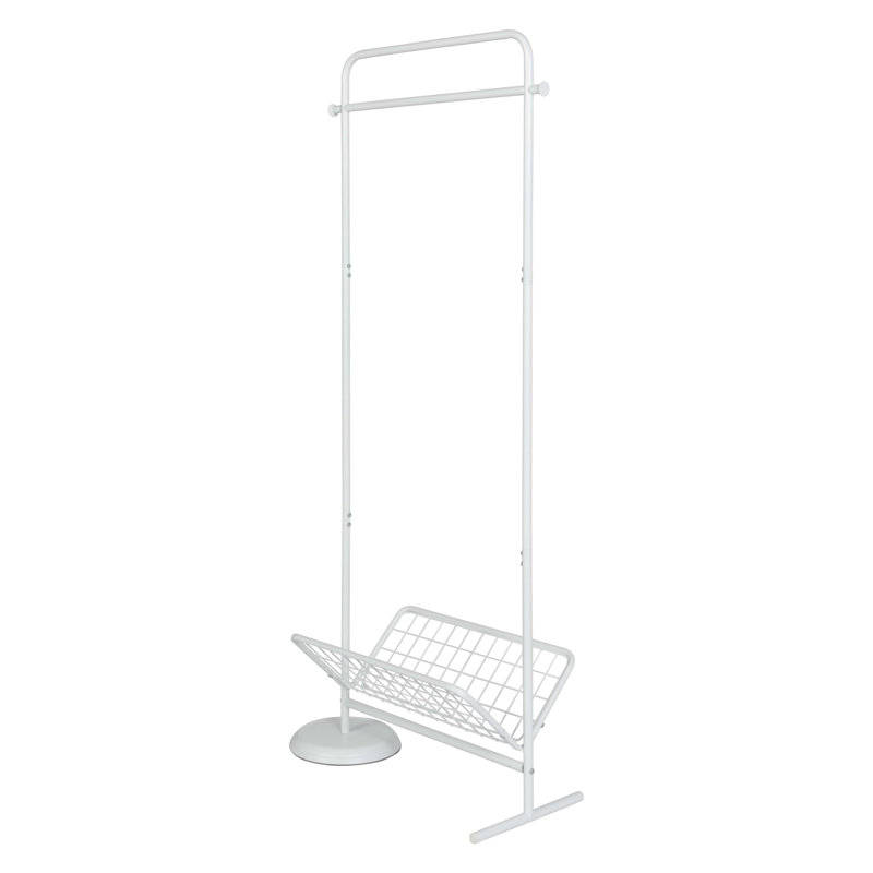 Gini 70.5 cm Clothes Rack, White