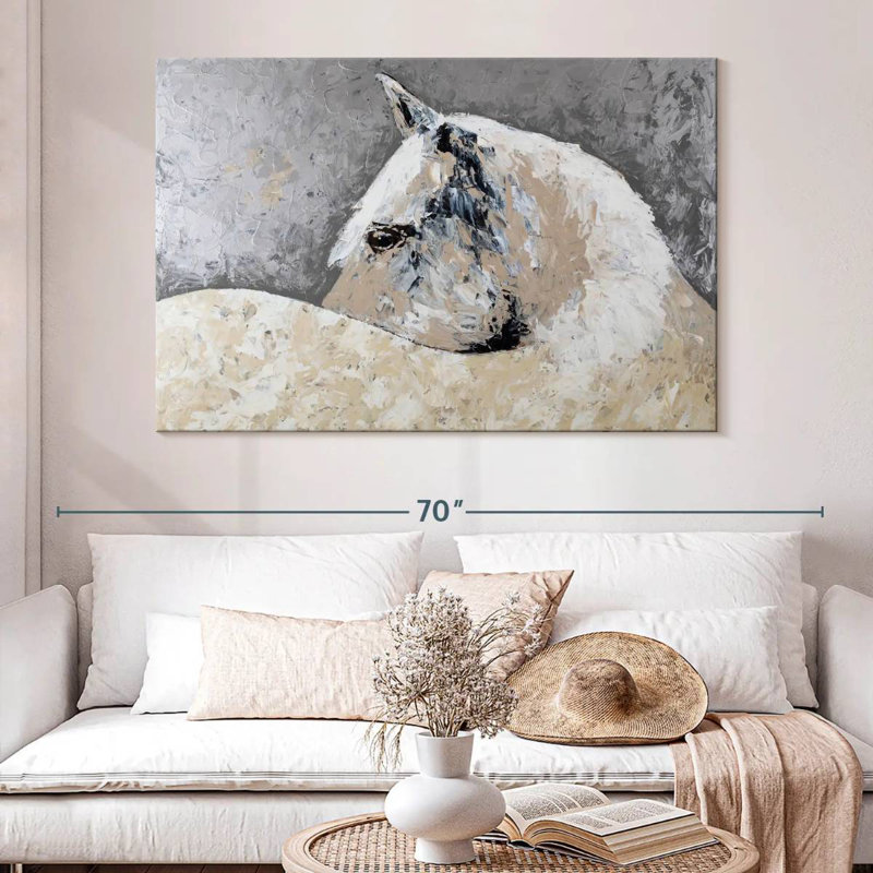 Brampt White Beauty, 34" H x 51" W