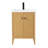 Laval 24" Single Sink Freestanding Bathroom Vanity with White Ceramic Top-105208963-105208976-119711649