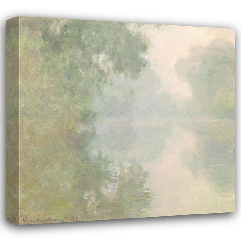 La seine à Giverny, brumes matinales, 1897, H 36 po x l 37 po