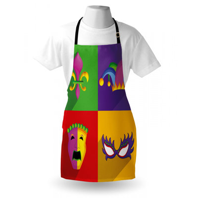 Tablier en gras mardi gras