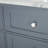 48" Gray Bathroom Vanity Cabinet Without Countertop