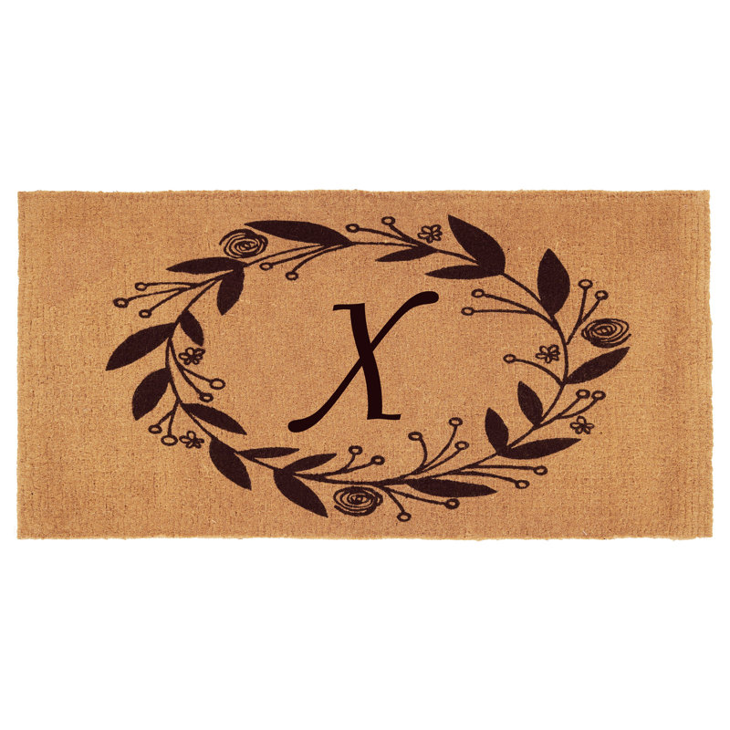 Zaizi Outdoor Doormat, X, Rectangle 2' x 3'