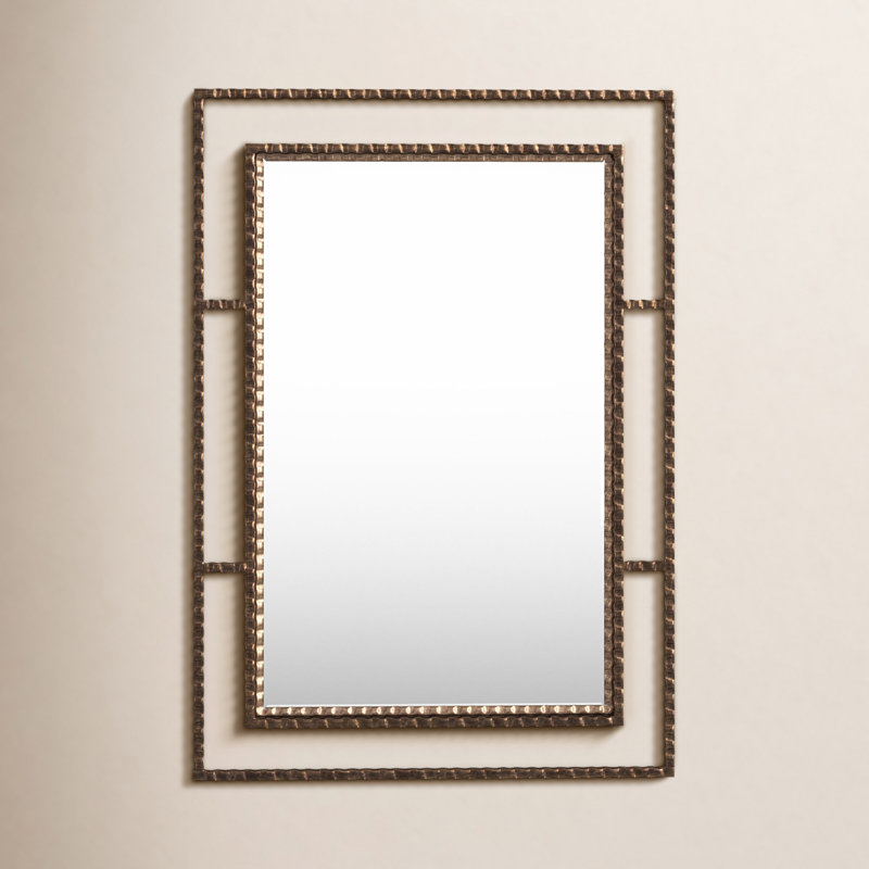 Jareth Iron Rectangle Mirror