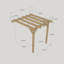Pollitt Solid Wood Pergola-20696730-20605166