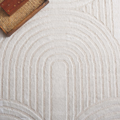 Tapis géométrique Abbygayle 100 Performance
