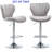 Kaylo Swivel Upholstered Adjustable Height Counter Stool