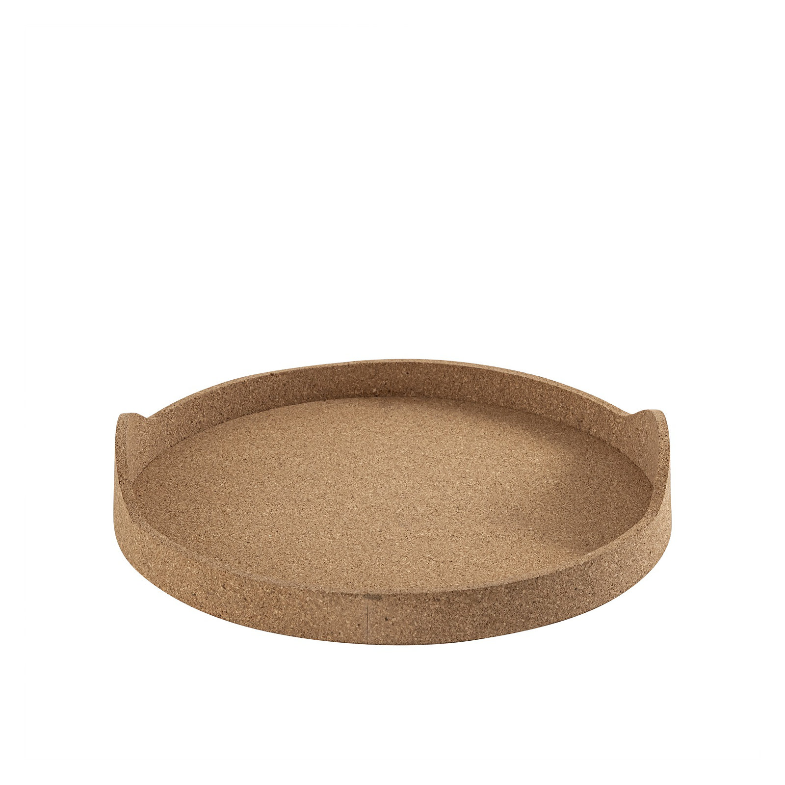 Round Cork Tray Large, 16.25"Wx16.25"Dx3"H