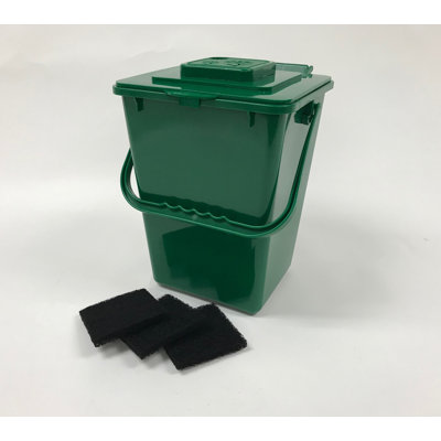 2.4 Gallons Plastic Indoor Kitchen Composter