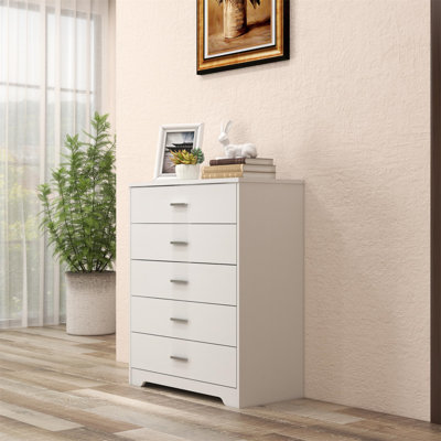 79 cm W Chest of 5 Drawers