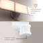 Applique murale 3 lumières East Grove Home Guardian Smart Flood and Safety-117814481