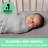 SwaddleMe by Ingenuity Original Swaddle for Baby, 100% Cotton, 0-3 Months, 1.0 TOG, 2-Pack - I Heart You