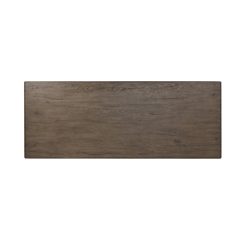 Marcon Dining Table-Grey Reclaimed French Oak, Gray Reclaimed French Oak