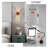 28" 2-Pack Modern LED Wall Sconces