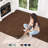 One Roll 24" W X 118" L Peel And Stick Luxury Carpet-115748893