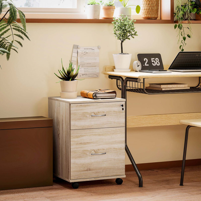 Danby 41cm Wide 2 -Drawer File Cabinet, Brown