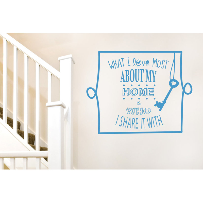 Wall Decal, Large, Blue