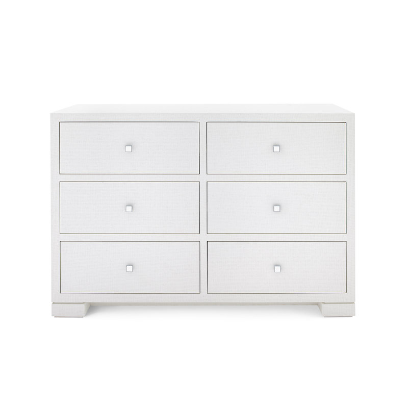 Frances Accent Chest, White