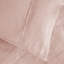 100% Flax Linen Solid Breathable Sheet Set with Pillowcases-131051431-131051434