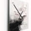 Horloge murale Twist Watercolor III - Peinture abstraite-980619155